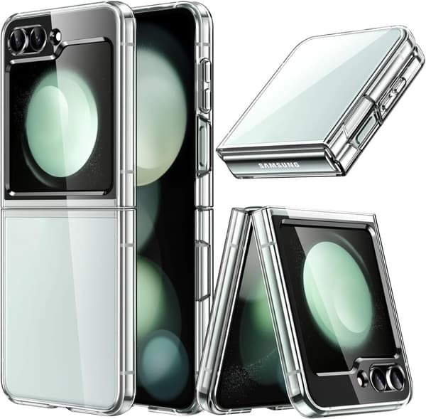 Samsung Z Flip 5 Stötdämpande Skal Simple Hårt