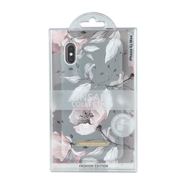 Onsala iPhone Xs Max Cover Fashion Edition Flowerleaves