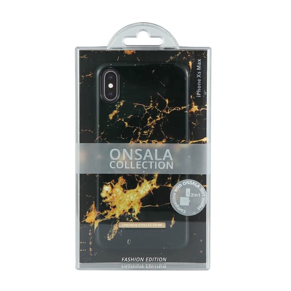 Onsala iPhone Xs Max Cover Fashion Edition Goldmine Marble