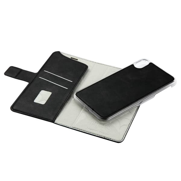 Onsala iPhone Xs Max Etui Fashion Edition Avtakbart Deksel Midnight Black