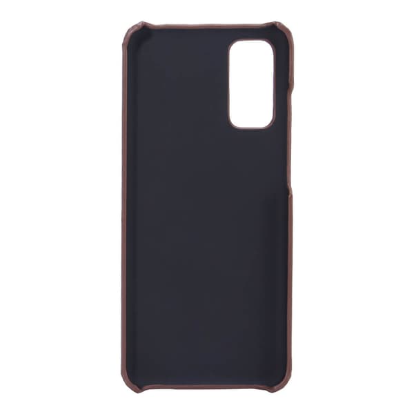 Onsala Samsung Galaxy S20 Kuori Korttitaskulla Ruskea