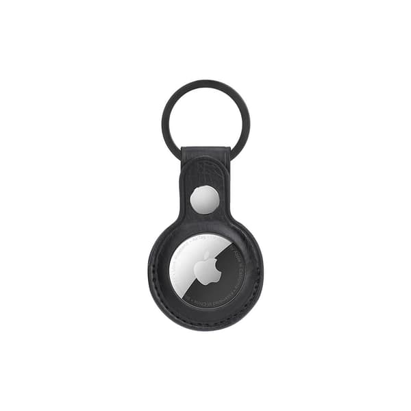 Onsala Apple AirTag Hållare Konstläder Svart