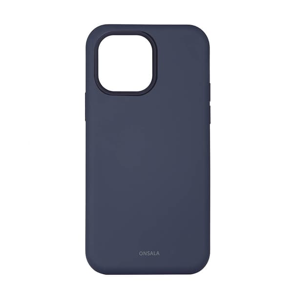 Onsala iPhone 14 Pro Max Kuori Silikoni Dark Blue