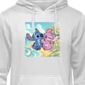 Miniatyrbillede 2 af 2: Børn Hoodie Stitch og Angel Sort 5-6 År