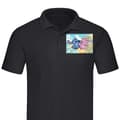 Miniatyrbilde 1 av 2: Poloskjorte Stitch og Angel Svart XX-Large