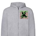 Miniatyrbilde 2 av 2: Zip Hoodie Minecraft Svart XX-Large