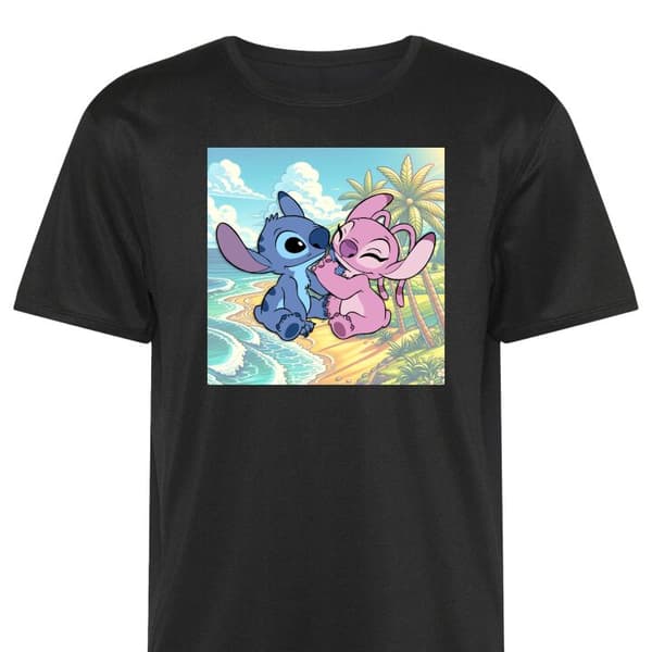 Trenings T-Shirt Stitch og Angel