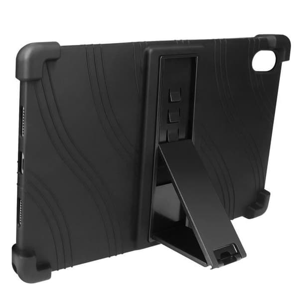 Coque Béquille - AVIZAR - Huawei MatePad 11.5 - Silikon - Svart - Stötsäker