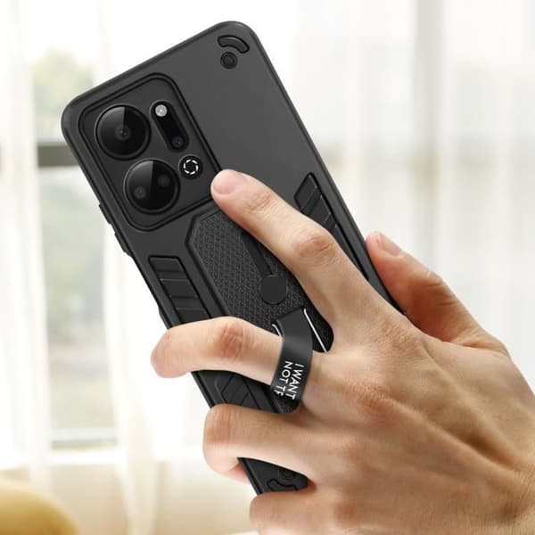 Coque - AVIZAR - Slidy - Antichock - Stödben - Svart
