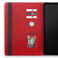 Miniatyrbild 3 av 4: Fodral till Xiaomi Redmi Pad SE - AVIZAR - Röd - Plånbok med flera fack - Elegant design