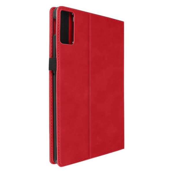 Fodral till Xiaomi Redmi Pad SE - AVIZAR - Röd - Plånbok med flera fack - Elegant design