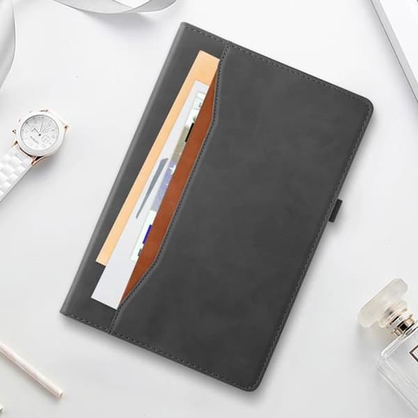 Fodral till Xiaomi Redmi Pad SE - AVIZAR - Plånbok med flera fack - Videostöd - Svart