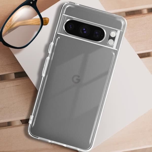 Smartphone Skal - AVIZAR - Classic Case - Mjuk Silikon - Transparent - Google Pixel 8 Pro