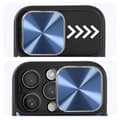 Miniatyrbild 4 av 4: Coque MagSafe - AVIZAR - iPhone 15 Pro Max - Inbyggd kam skydd - Blå - Bi-material