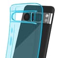 Miniatyrbild 4 av 4: Fodral för Google Pixel 8 Pro Soft Silicone Classic Fodral Translucent Blue