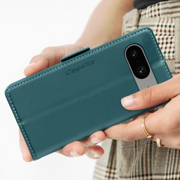 Plånboksfodral - CaseMe - Google Pixel 8 - Anti-RFID - Flexibel - Grön