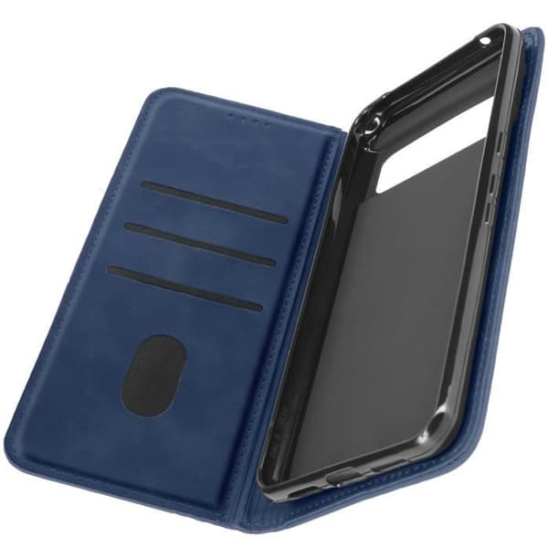 Fodral för Google Pixel 8 Pro - AVIZAR - Geo Collection - Videosupportplånbok - Blå