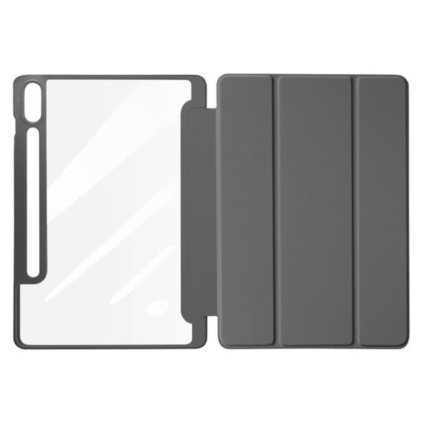 Etui - Dux Ducis - Toby - Samsung Tab S9 FE Plus - Svart - Videostöd och Tangentbord