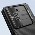 Miniatyrbild 3 av 4: Coque - Nillkin - Galaxy Z Fold 5 - Kameraskydd - Inbyggd Ställning - Ribbat Design