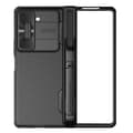 Miniatyrbild 1 av 4: Coque - Nillkin - Galaxy Z Fold 5 - Kameraskydd - Inbyggd Ställning - Ribbat Design