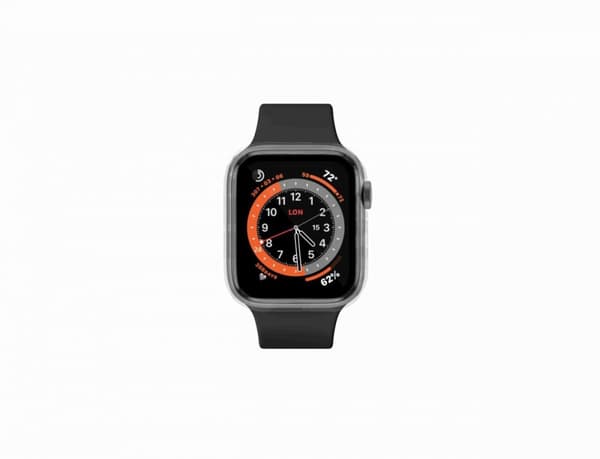 Fixed Apple Watch 42mm Skal med Inbyggt skärmskydd PURE