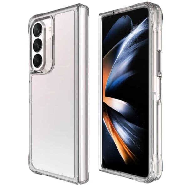 Galaxy Z Fold 4 Skal Genomskinligt Transparent