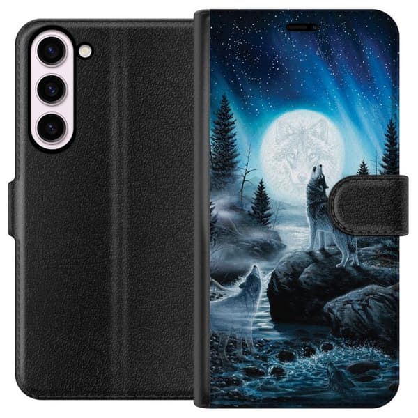 Samsung Galaxy S23+ Plånboksfodral Varjar på natten