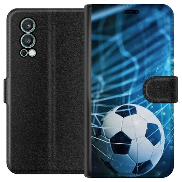 OnePlus Nord 2 5G Lommeboketui Fotball