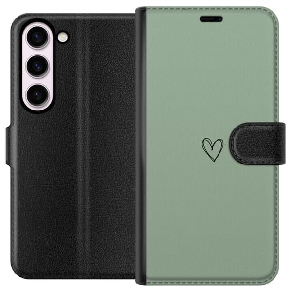 Samsung Galaxy S23 Tegnebogsetui Hjerte