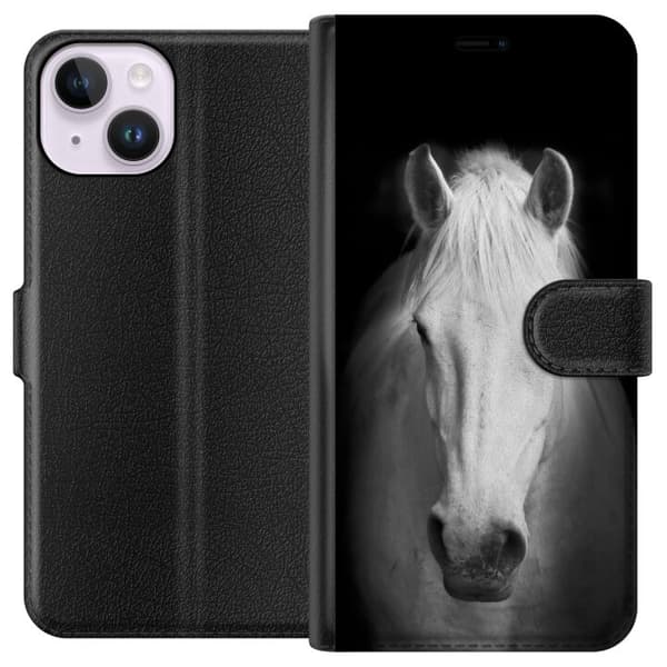 Apple iPhone 15 Lommeboketui Hest