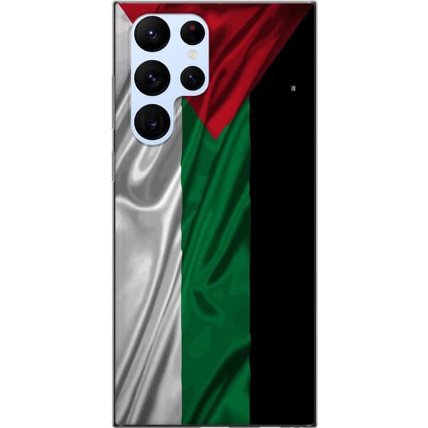 Samsung Galaxy S22 Ultra 5G Gennemsigtig cover Palæstina