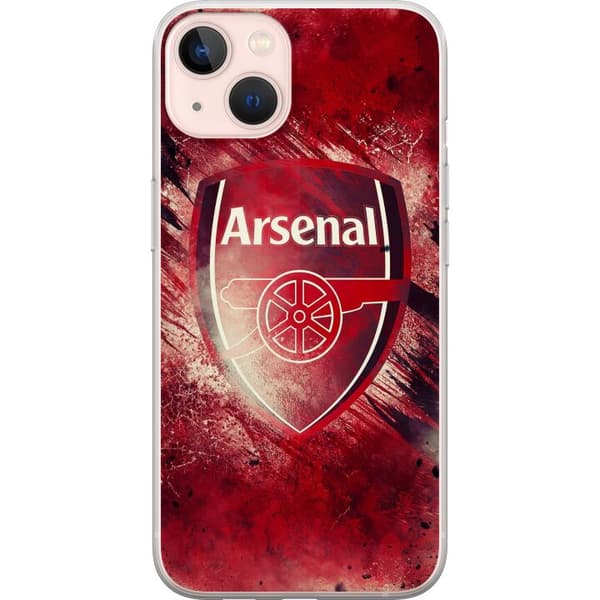 Apple iPhone 13 mini Gennemsigtig cover Arsenal