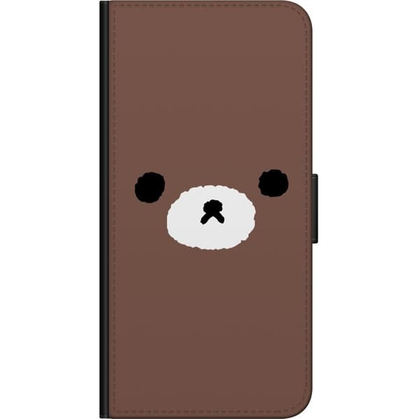 Motorola Moto G9 Play Plånboksfodral Brun Björn