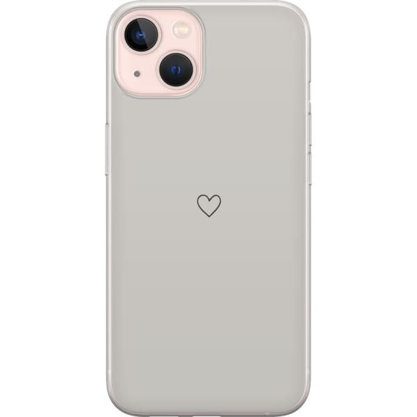 Apple iPhone 13 Gennemsigtig cover Hjerte