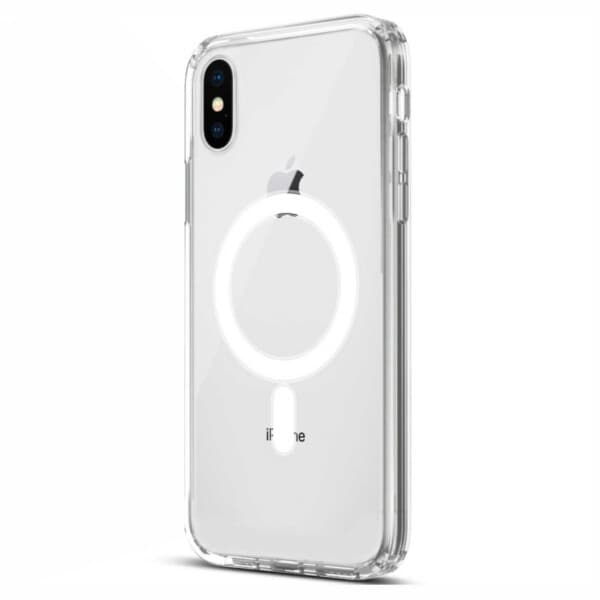 iPhone XR Magsafe Mobile Shell Läpinäkyvä
