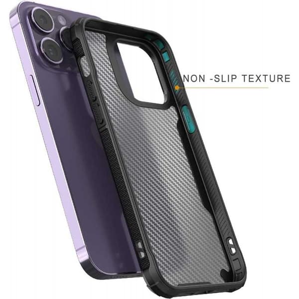 Stöttåligt Skal med Transparent Karbondesign Legend iPhone 13 Pro