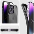 Miniatyrbillede 5 af 6: Stødsikkert cover med Transparent Carbon Design Legend iPhone 12/12 Pro