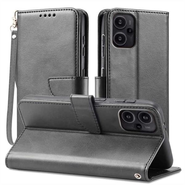Xiaomi Redmi 12C Pung Etui PU Læder 4 RUMMER