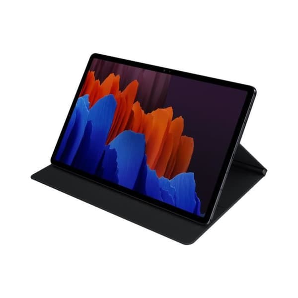 Tabletfodral - SAMSUNG - Book Cover EF-BT970 - Svart - Kompatibel med Galaxy Tab S7+ - 12,5 tum