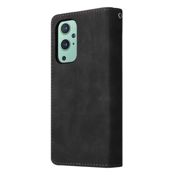 OnePlus 9 Multifunktionellt Plånboksfodral Zipper 8-Fack