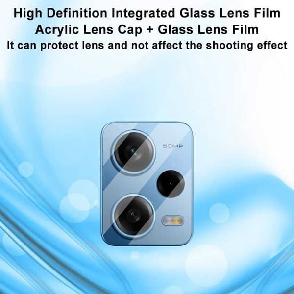 Xiaomi Redmi Note 12 Pro 5G Kamera Linsskydd Härdat Glas