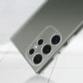 Miniatyrbild 3 av 4: AVIZAR Skyddsfodral till Samsung Galaxy S23 Ultra - Genomskinlig silikon - Kameraskydd