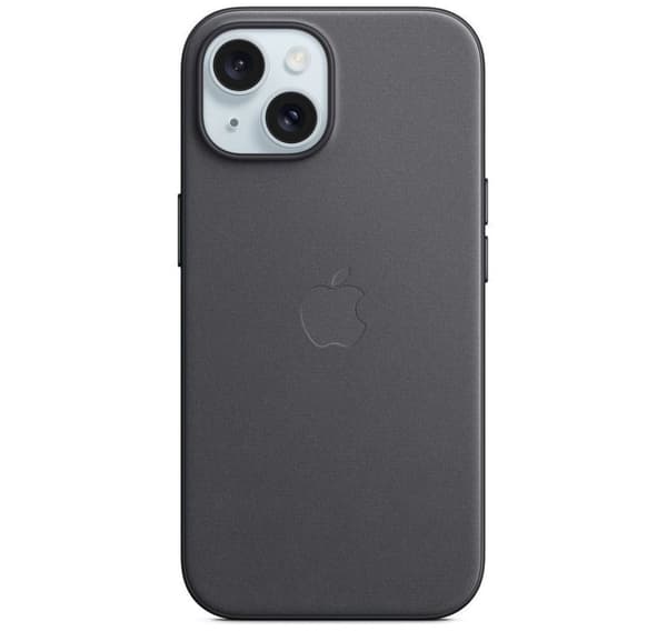 Apple iPhone 15 FineWoven Fodral MagSafe, svart
