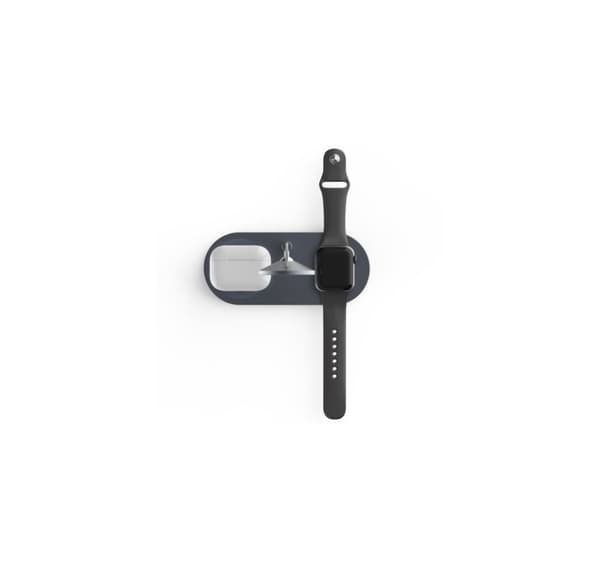 Tech-Protect trådløs lader QI15W A22 3in1 Magnetic MagSafe, svart