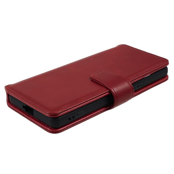 Nordic Covers Samsung Galaxy S24 Plus Kotelo Essential Leather Poppy Red