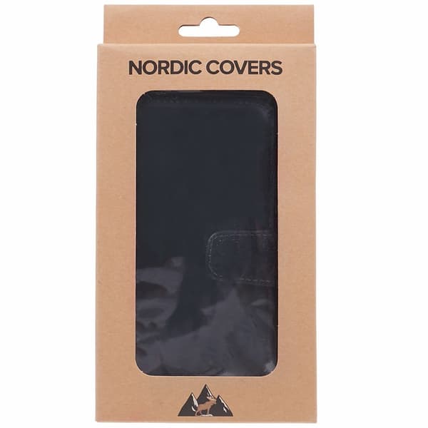 Nordic Covers Samsung Galaxy S24 Kotelo MagLeather Raven Black