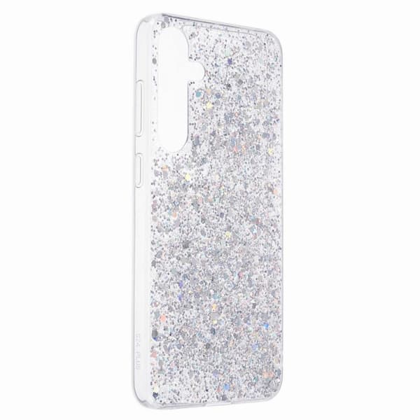 Nordic Covers Samsung Galaxy S24 Kuori Sparkle Series Stardust Silver