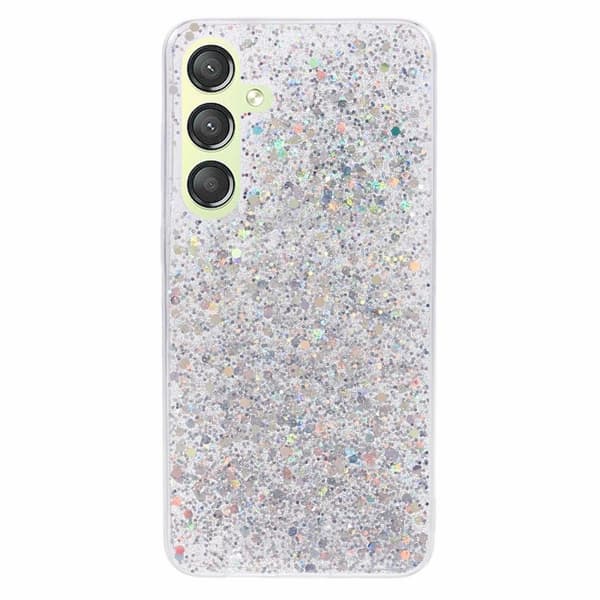 Nordic Covers Samsung Galaxy S24 Kuori Sparkle Series Stardust Silver