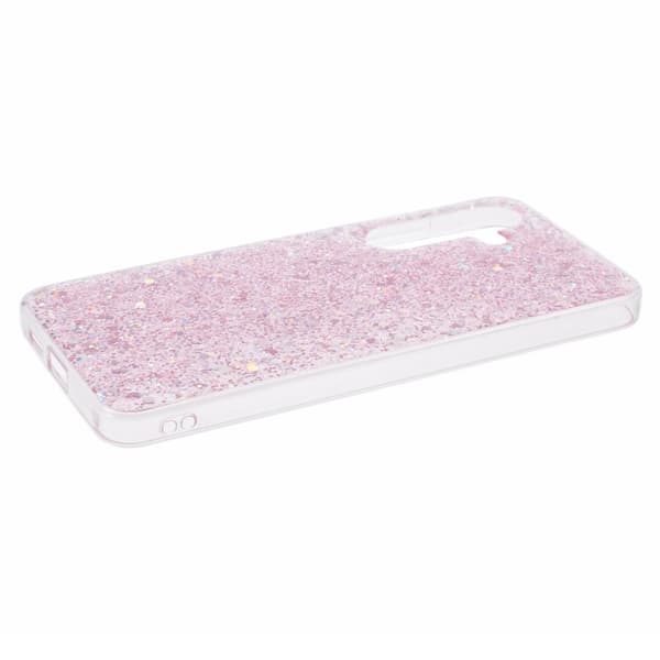 Nordic Covers Samsung Galaxy S24 Plus Kuori Sparkle Series Blossom Pink
