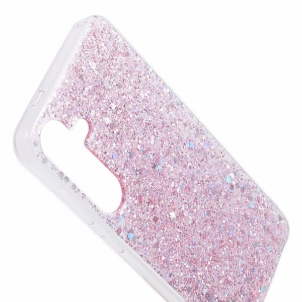Nordic Covers Samsung Galaxy S24 Plus Kuori Sparkle Series Blossom Pink